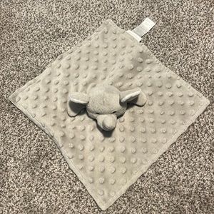 Elegant Baby® Elephant Blankie Buddy in Grey lovey